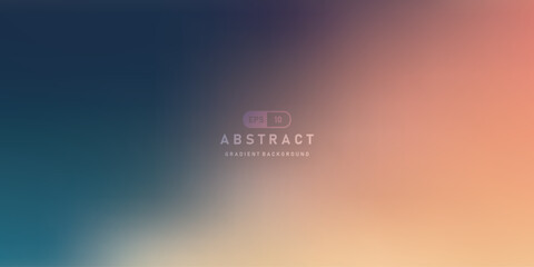 Aufkleber - Muted Colors minimal abstract gradient vector background Earth Tone