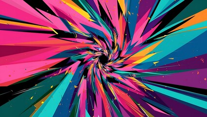 Abstract background. Colorful vector.