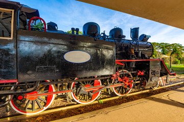 An old railway station in Dalat, Vietnam.