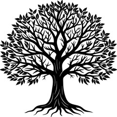 Sticker - tree silhouette