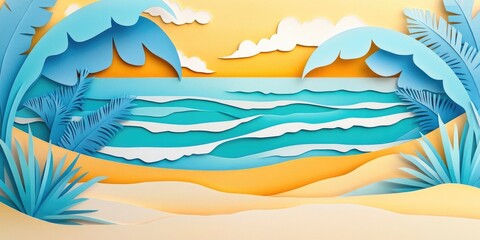 Canvas Print - Unique sandy beach featuring stunning sand dunes, showcasing a remarkable natural landscape found in select coastal regions