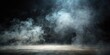 © Sayfar - Dark background with smoke on floor creating depth of field effect