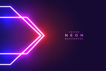 Wall Mural - glowing neon laser beam background in abstract design