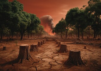 Deforestation Impact: Analyzing the Environmental Crisis of Forest Fires and Tree Loss in a Changing Climate Landscape