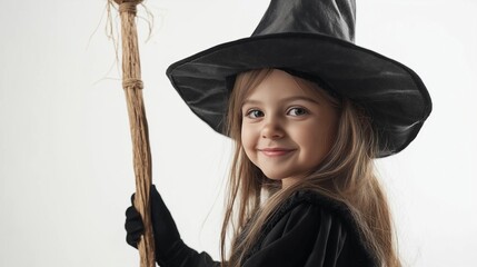 little kid in costume for halloween