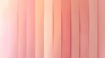 Abstract Vertical Stripes in Peach and Pink Hues