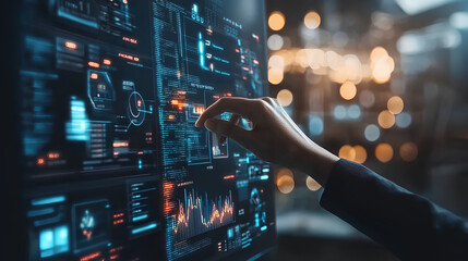Wall Mural - digital transformation roadmap with key milestones and objectives, highlighting the process of integ