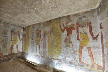 Wall Mural - Tomb of Tausert and Setnakht (KV14) in Valley of the Kings, Luxor, Egypt