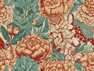 a seamless scalable pattern featuring pais