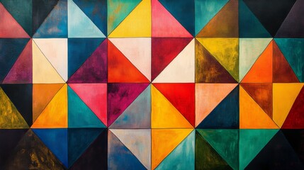 Wall Mural - Geometric Abstract Art