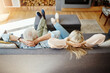 © CamPen2000/peopleimages.com - Back, couple and relax on sofa in house for peace, calm or stress relief together in living room. Mature man, woman and rest on couch for comfort, freedom or people chill or dream on weekend at home