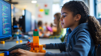 Learn to code with fun online courses for kids! Design computer games, create code for teens, and build simple programs like a tower of bricks.