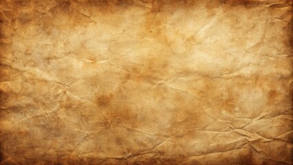 Close-up vintage grunge brown parchment paper texture