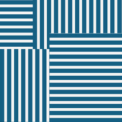 Wall Mural - blue and white striped background
