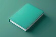 © Your Choice - A teal hardcover book resting on a green background