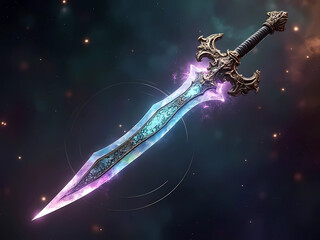 2 Handed Crystal Sword