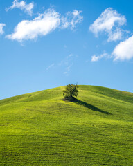 Wall Mural - A Beautiful  landscape view in Italy