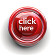 © kristina - A close-up of a shiny red 'Click Here' button with a computer mouse cursor hovering over it on a modern digital device screen.