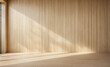 © eugenepartyzan - empty wooden room. background with shadow on planking wall