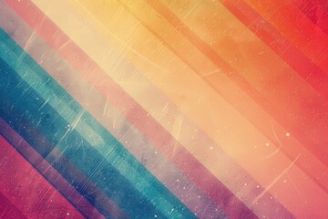 Wall Mural - A colorful background with a blue stripe, generative ai image