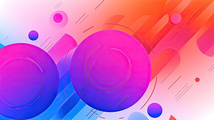 Wall Mural - Abstract gradient background that is bold and transitions smoothly between colors.