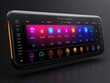 © Chanawat - Futuristic smart home control panel of home appliances, sleek and modern digital interfaces perfect to  create product designs or as part of smart home technology advertisements to attract consumers.