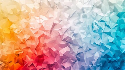 Wall Mural - colorful abstract texture with geometric patterns in vibrant shades of red, orange, blue, and white