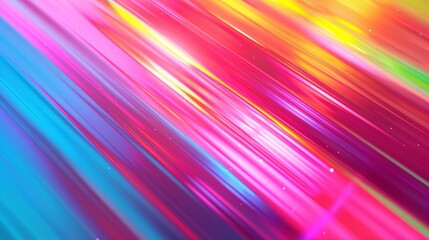 Wall Mural - Vibrant abstract design with colorful streaks representing motion and energy in a dynamic digital art style