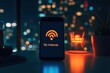 © Watie2781 - Smartphone displaying no internet connection message