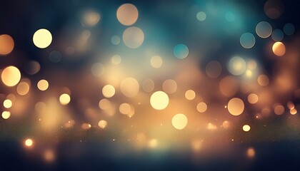 Wall Mural - abstract shiny bokeh background