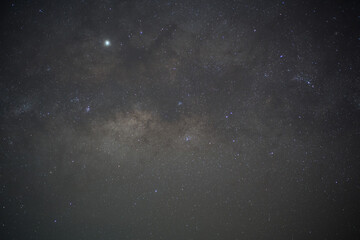 Wall Mural - Milky way at nigh sky