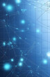 © fr_119 - Network of interconnected points of light. Abstract technology background.