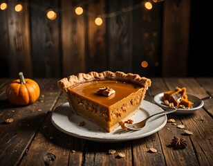 Wall Mural - Pumpkin Pie