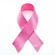 © Dariya - cancer awareness, pink ribbon isolated on white background