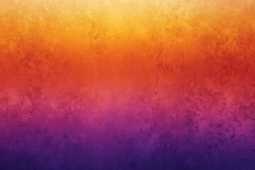 Canvas Print - panoramic abstract gradient background of orange and purple texture noise