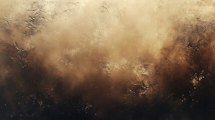 Poster - An abstract image featuring a blend of earthy tones, creating a textured and atmospheric visual effect, suggesting mystery and depth.