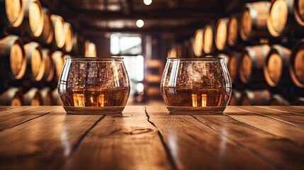 A Glimpse into the Treasures of Beer Production and Spirits Aging: Exploring the Enchanting Wine Cel