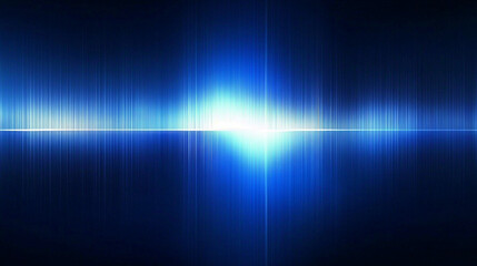 Abstract Blue Light Streaks Background   Digital Technology Design