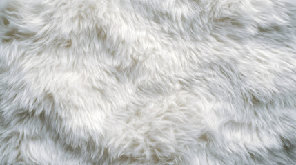 white fluffy fur fabric wool texture