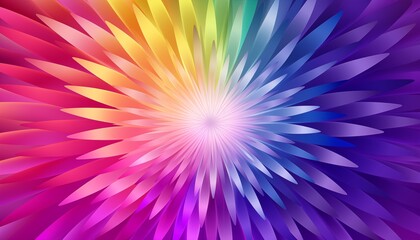 abstract colorful background with flowers