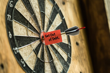 Darts hitting bullseye in a dimly lit pub.