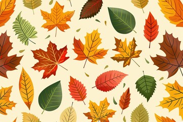 Wall Mural - autumn background