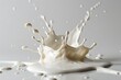 © Nadezhda - A splash of milk on a white surface