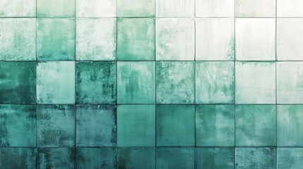 Wall Mural - mint green gradient urban wall texture with a modern aesthetic