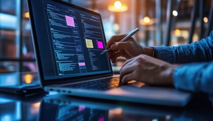 Utilizing Kanban Board Framework On Laptop Computer For Data Management And Business Development In Agile Software Development