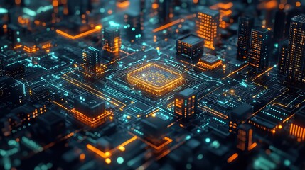 A representation of technology knowledge emphasizes the vast array of digital insights and innovations shaping the modern world.