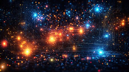 A representation of technology knowledge emphasizes the vast array of digital insights and innovations shaping the modern world.