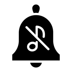 Poster - mute notification bell icon