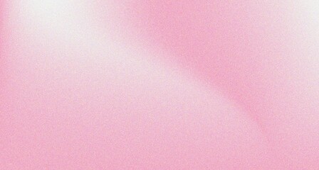Wall Mural - abstract pink white gradient background, grainy texture smooth color gradient noise texture, copy sp