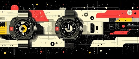 Creative Website Banner for Flat Design Promotion